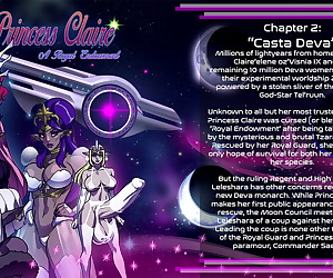  comics Princess Claire 2 - Casta Deva - part 2, threesome , anal  shemale