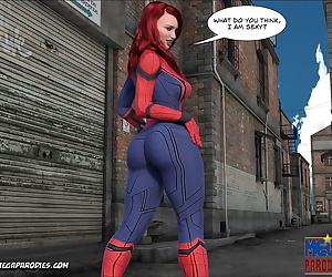 engels comics Mega parodieën strips collectie spider.., gwen stacy , 3d , english 