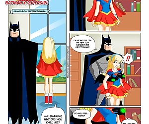 コミック バットマン X スーパーガール 性別 スーパー ヒーロー 女の子