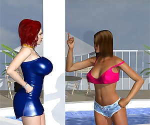comics mctek sorority upgrades 3, transformation , big boobs 