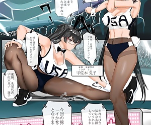 comics Usagi a meka, glasses , pantyhose 