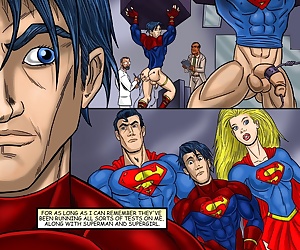 strips superboy, threesome , yaoi 