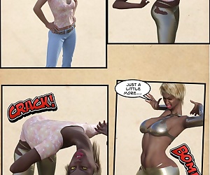 漫画 3d 女性 变身, big boobs  3d