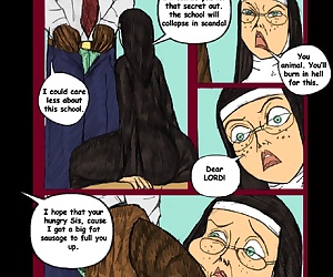  comics Sister O’Malley Part 1- 2- Duke Honey, sister  hardcore