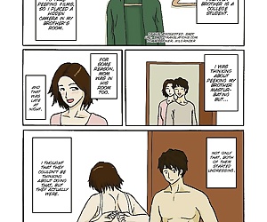 manga Espionnage sur maman et frère Hentai, incest , sister 
