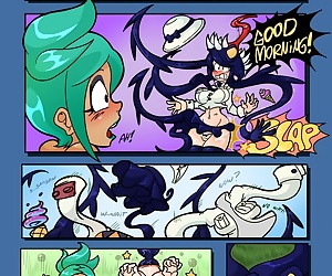 fumetti skullgirls, rape , tentacles 