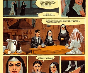漫画 的 修道院 的 地狱 一部分 4, threesome  rape