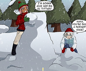 fumetti Krystal capo inverno Paese delle meraviglie, threesome 