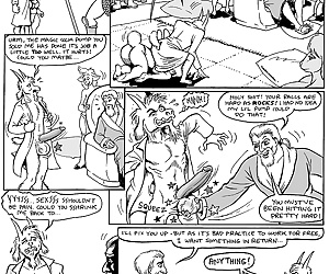 comics The Humor Of Wizards, furry  threesome