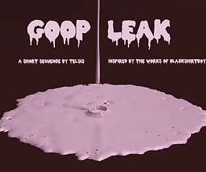 english comics Goop Leak, transformation , 3d 